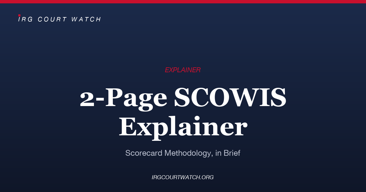 2-Page SCOWIS Explainer — cover