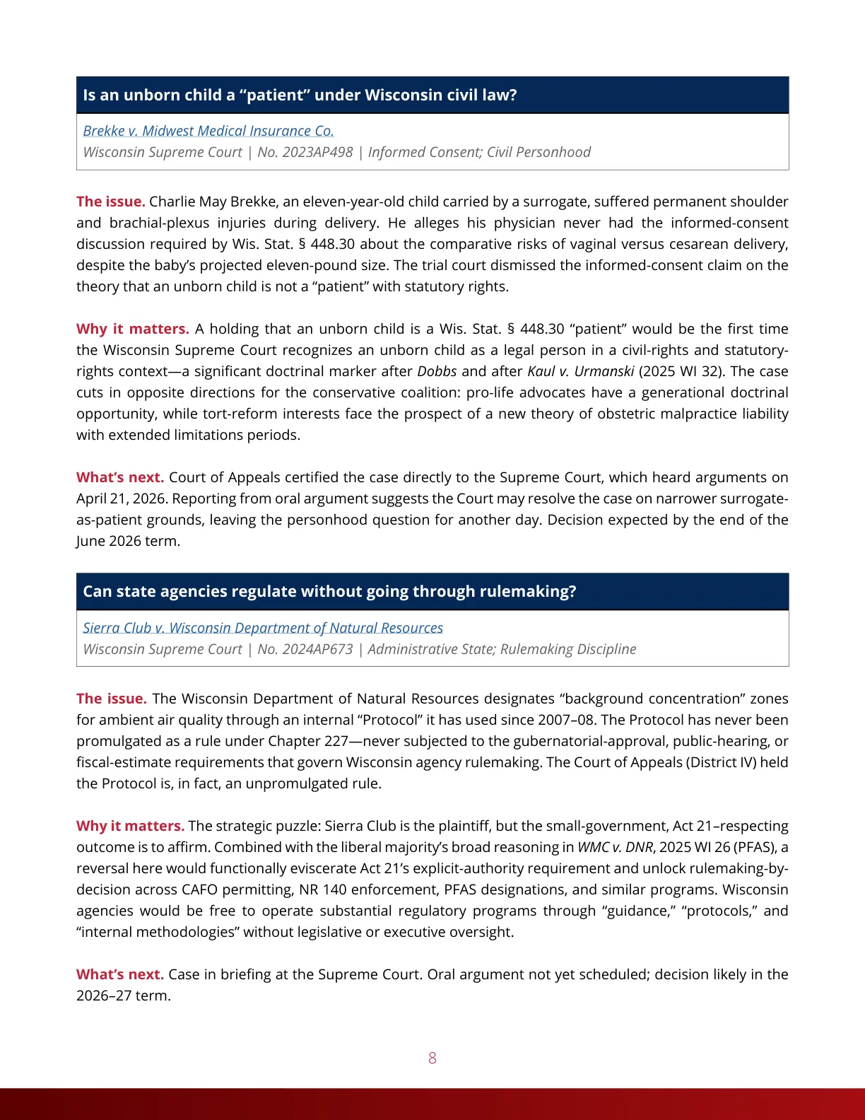 Cases to Watch — Page 8