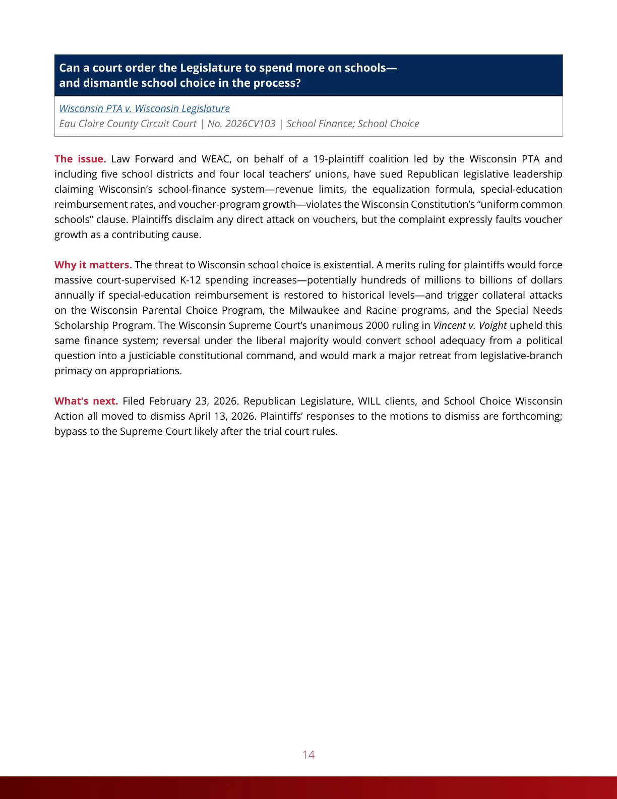 Cases to Watch — Page 14