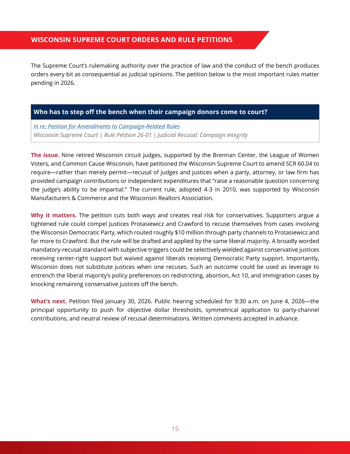 Cases to Watch — Page 15