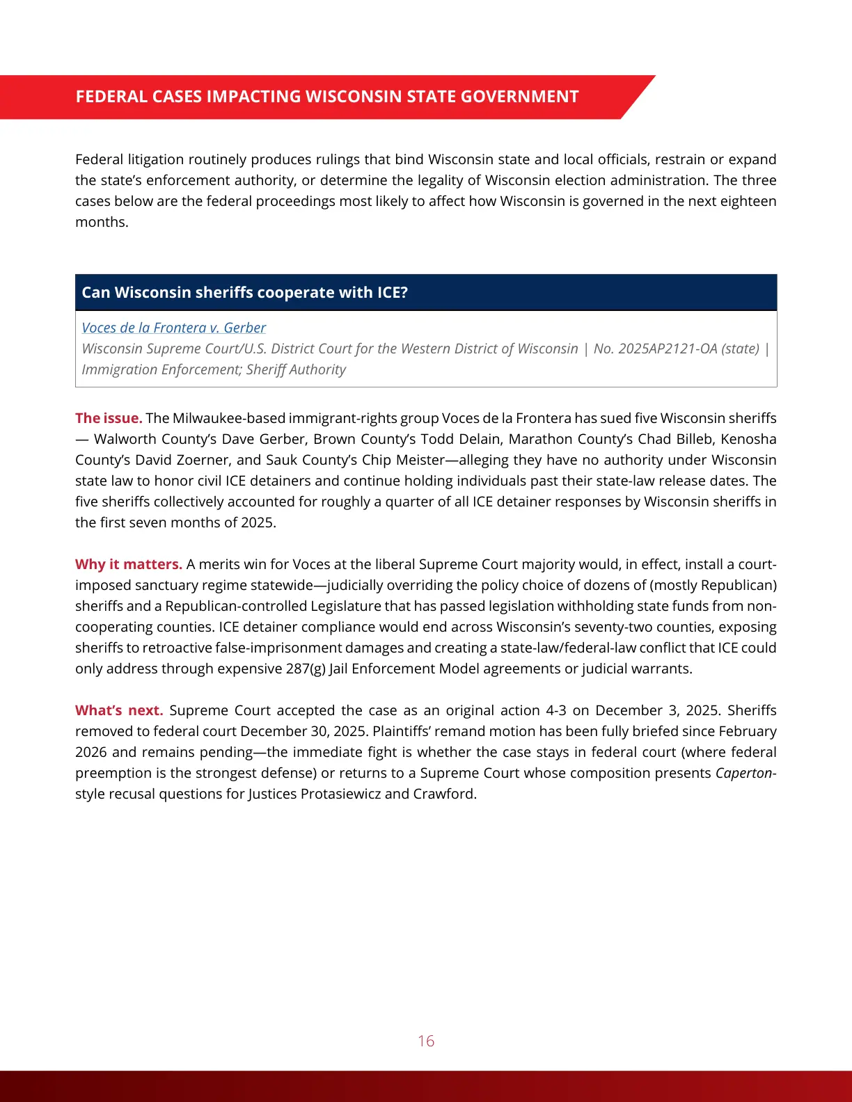 Cases to Watch — Page 16