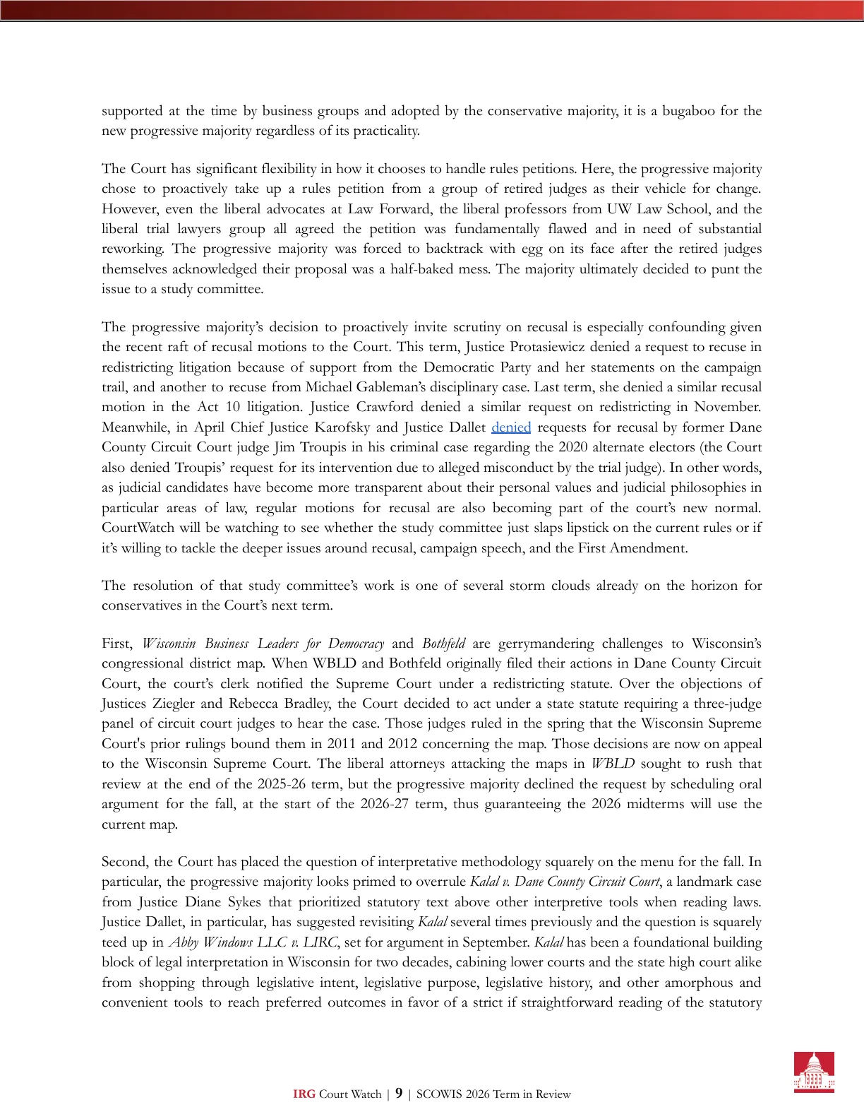 Term in Review 2026 &mdash; Page 9