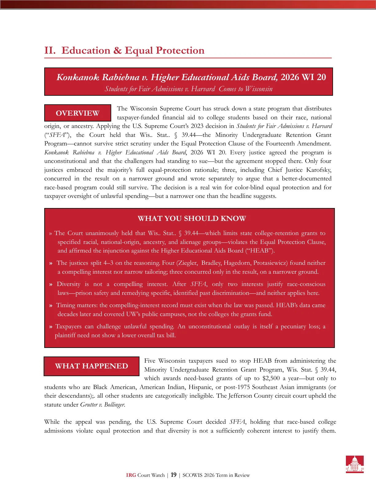 Term in Review 2026 &mdash; Page 19