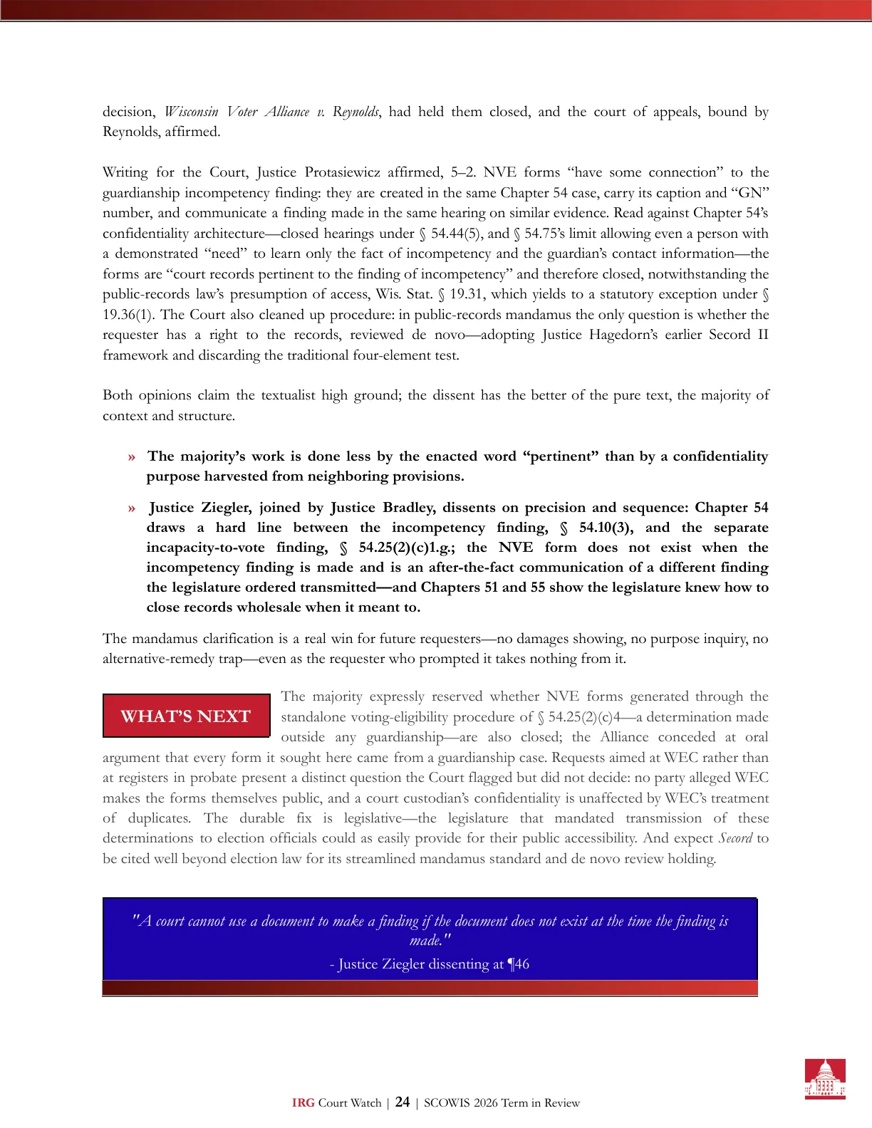 Term in Review 2026 &mdash; Page 24