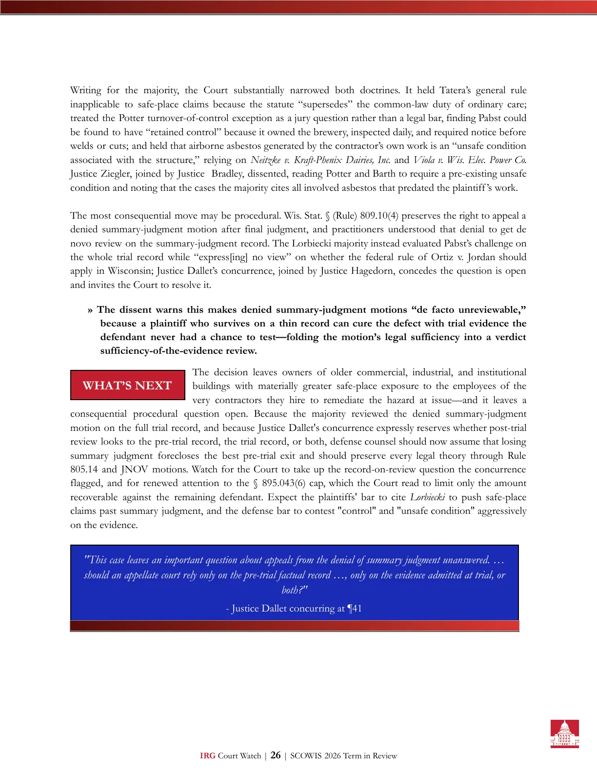 Term in Review 2026 &mdash; Page 26