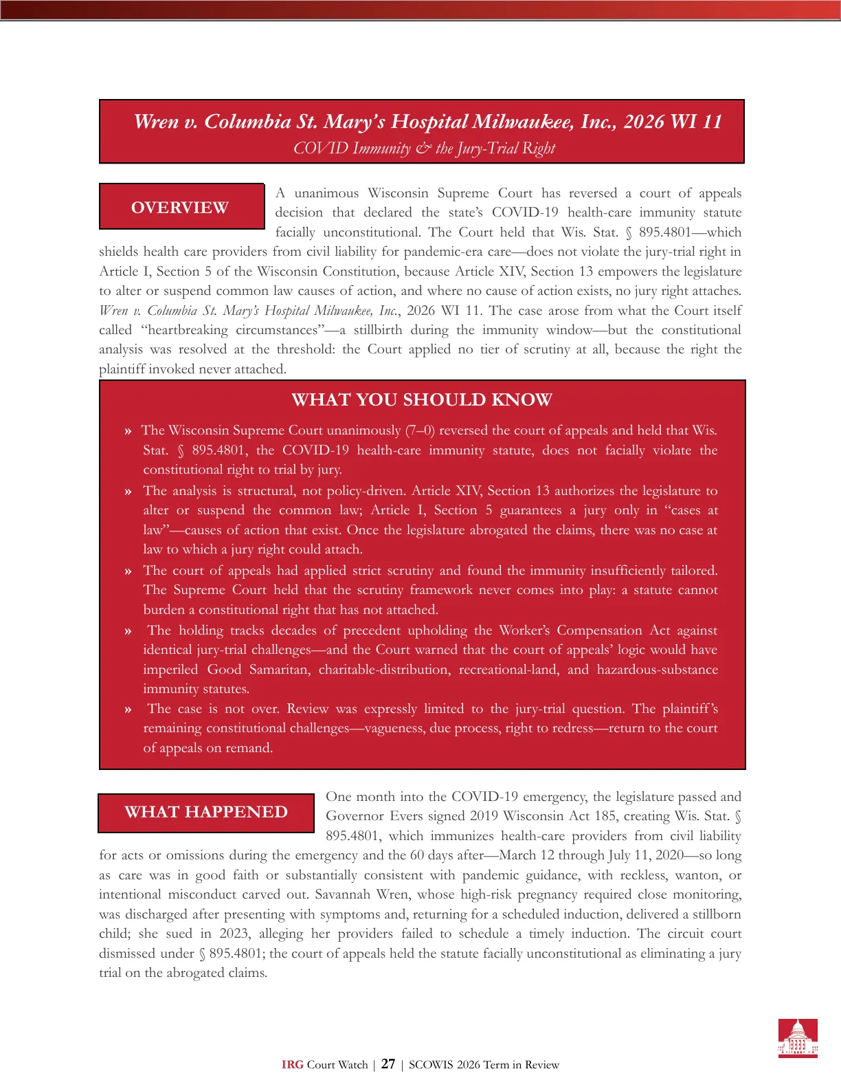 Term in Review 2026 &mdash; Page 27