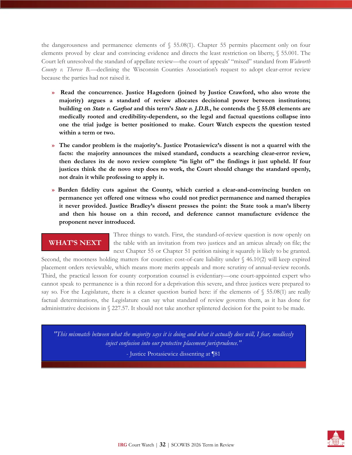 Term in Review 2026 &mdash; Page 32
