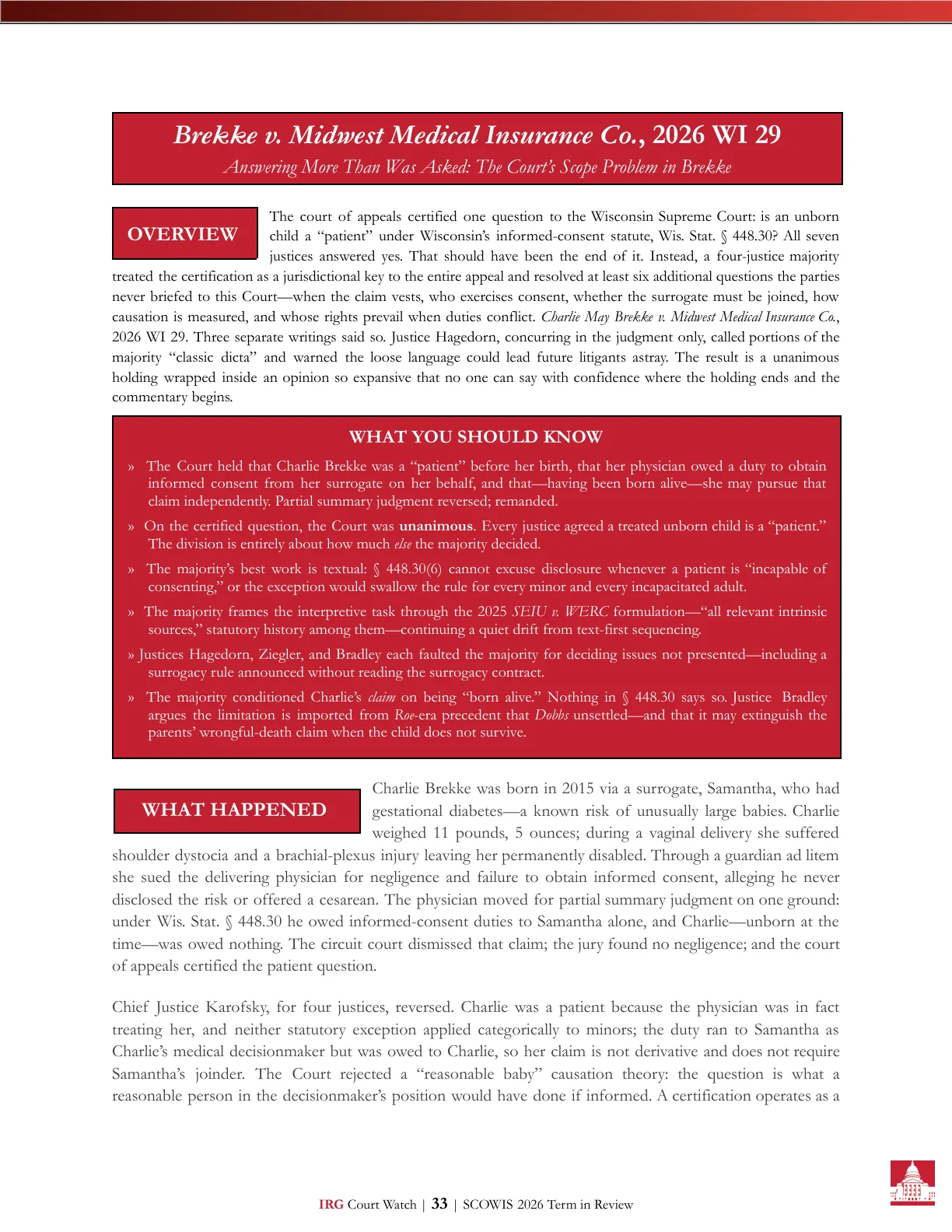Term in Review 2026 &mdash; Page 33